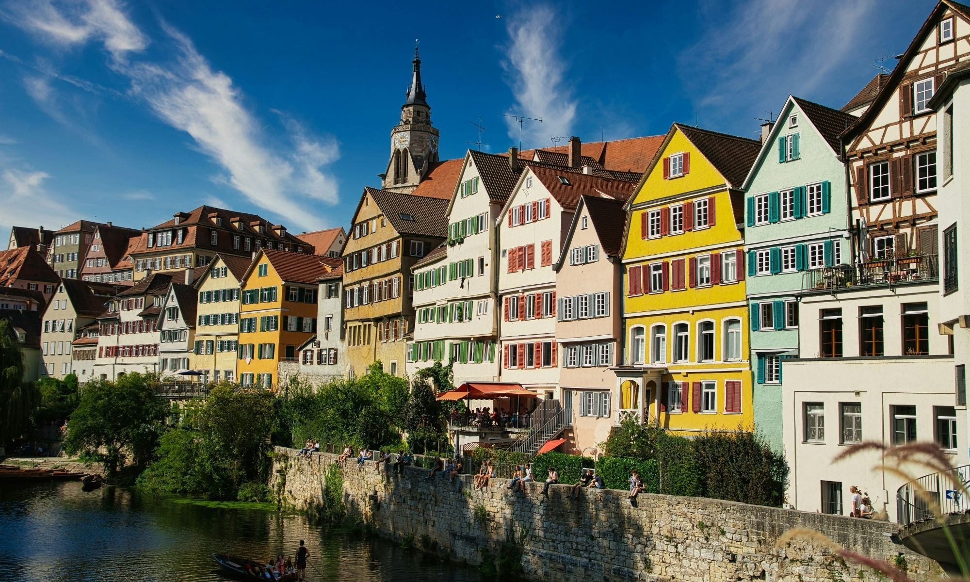 Kulturstadt Tübingen nahe Schwäbische Alb